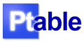 PTable Opens in new window