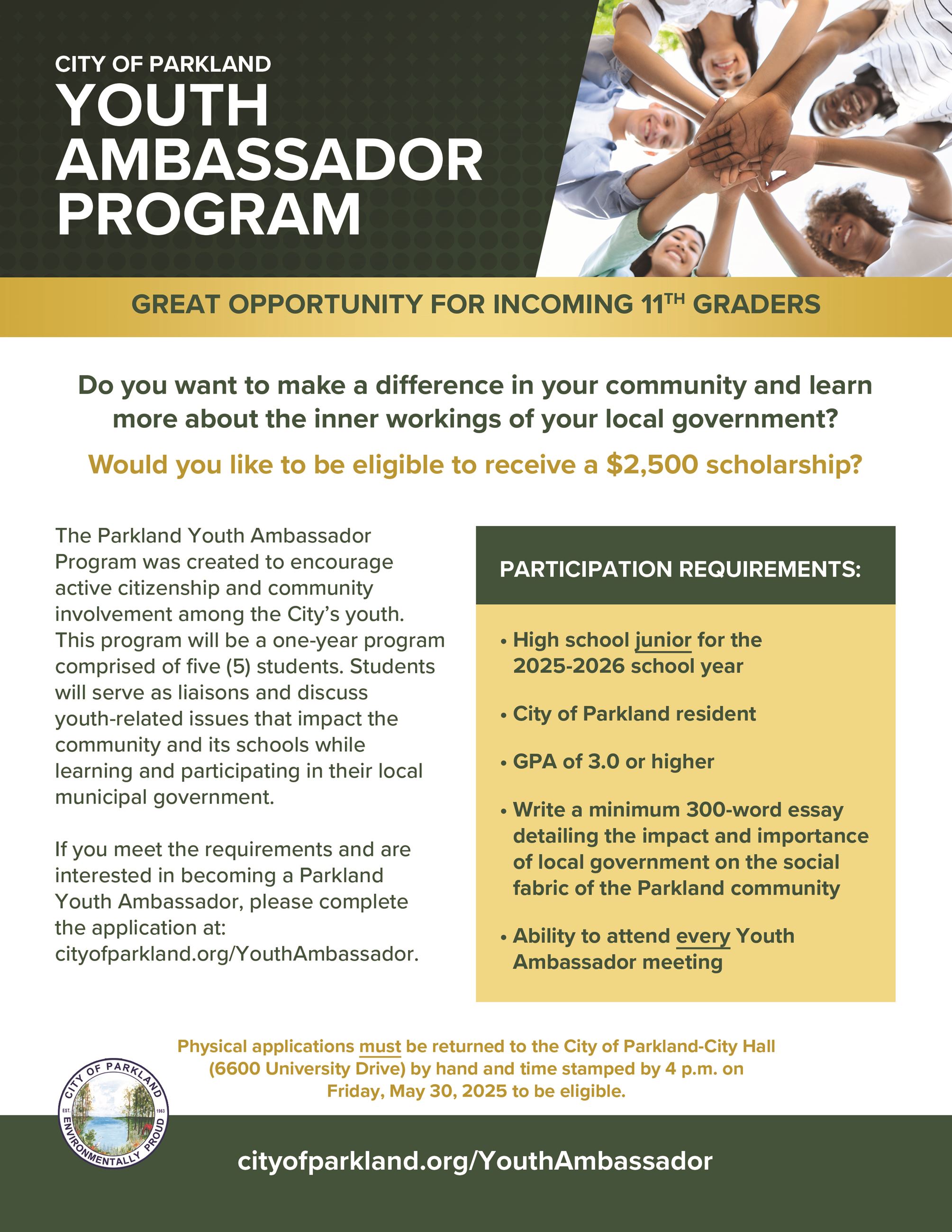 Youth Ambassador Program 2023-2024