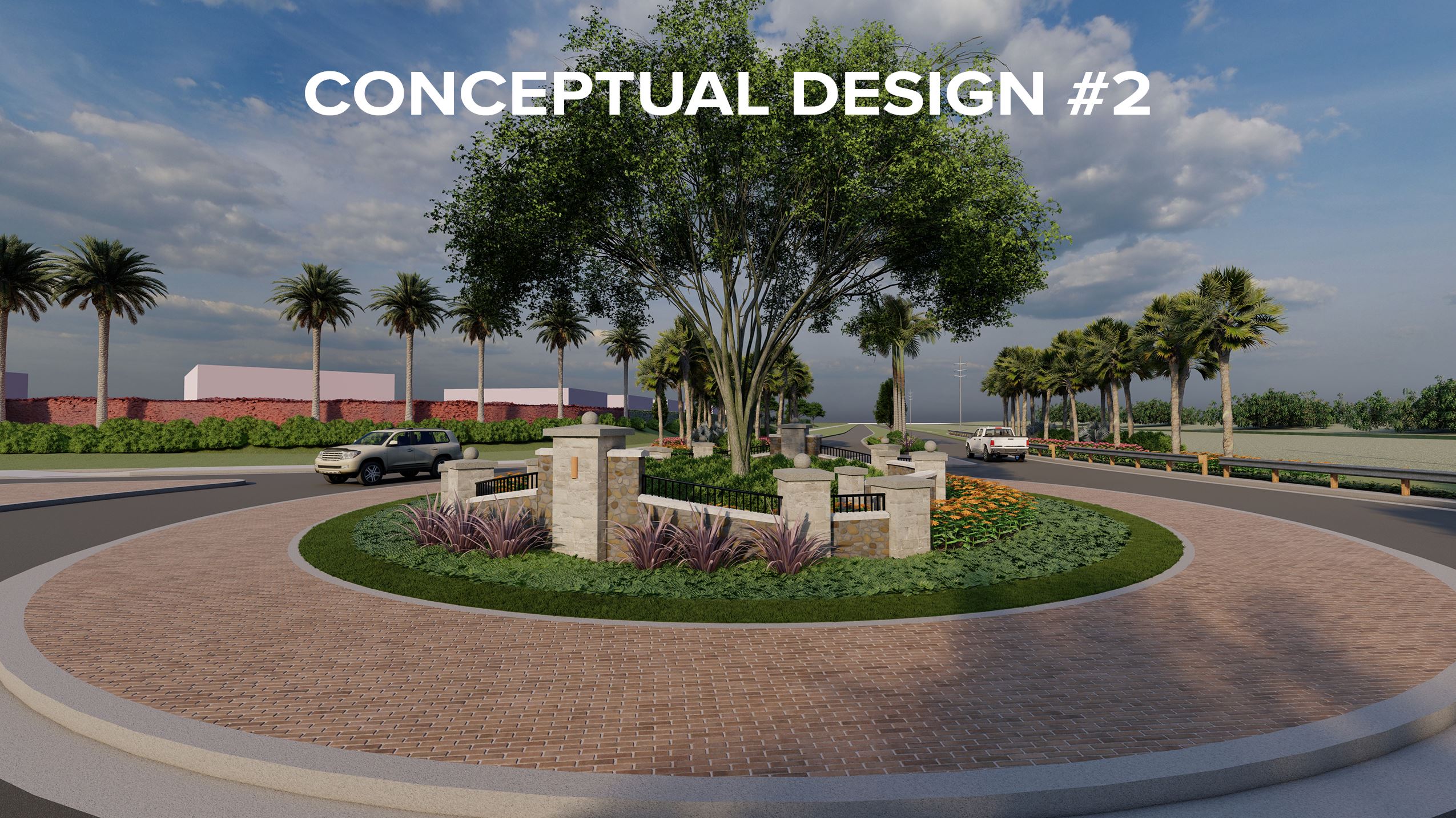 Lox roundabout concept 2 for survey