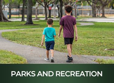 Link to the parks and recreation homepage